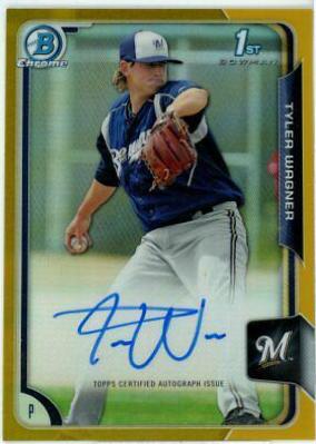 Tyler Wagner [Gold Refractor] #BCAP-TW