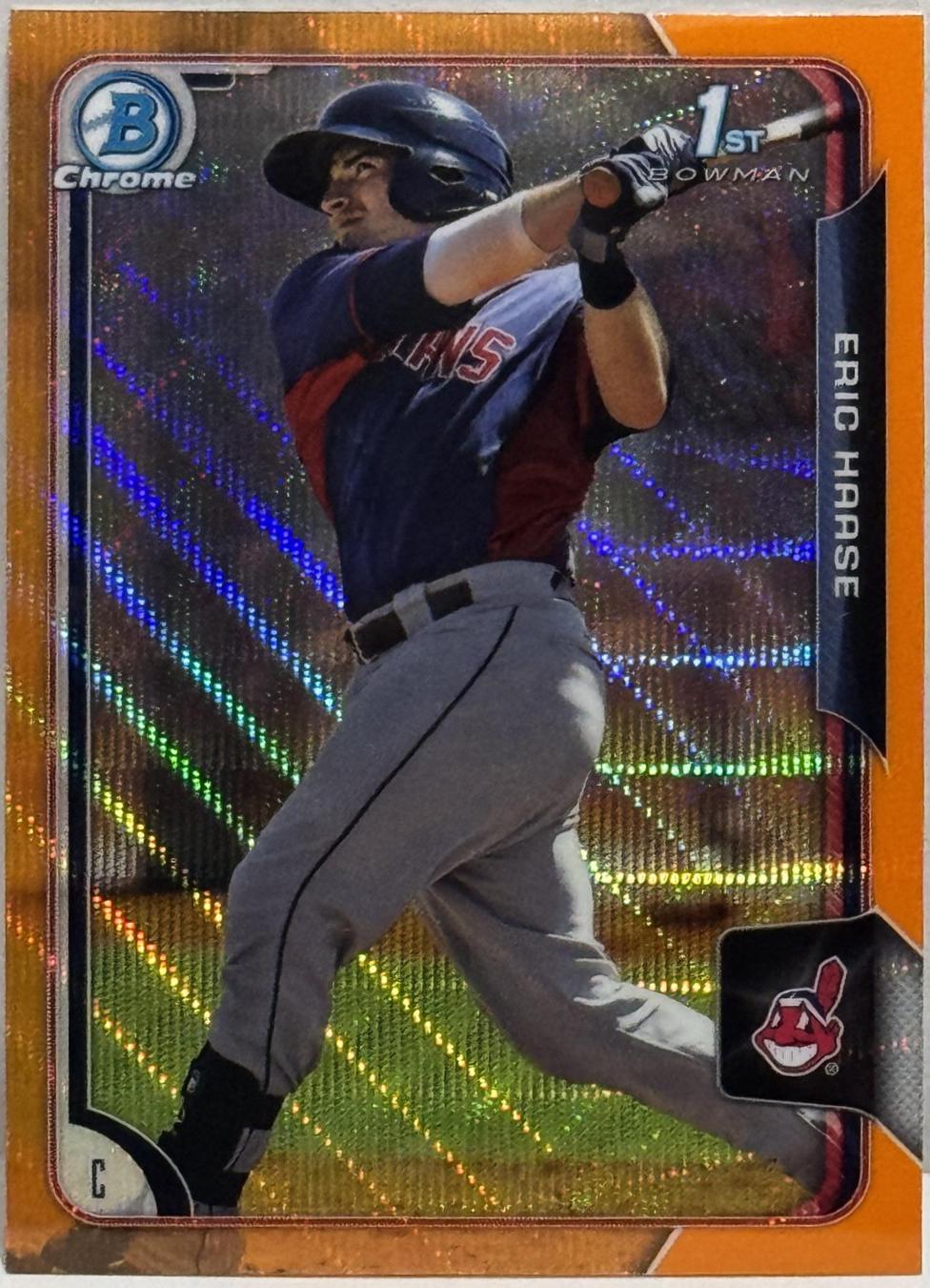 Eric Haase [Orange Wave Refractor] #BCP140
