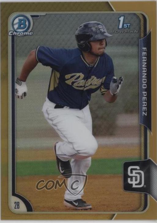 Fernando Perez [Gold Refractor] #BCP9