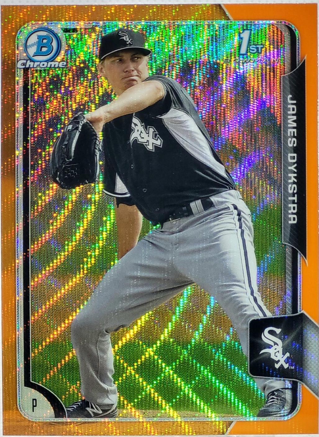 James Dykstra [Orange Wave Refractor] #BCP45