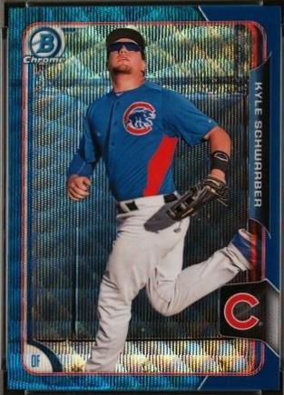 Kyle Schwarber [Blue Wave Refractor] #BCP58