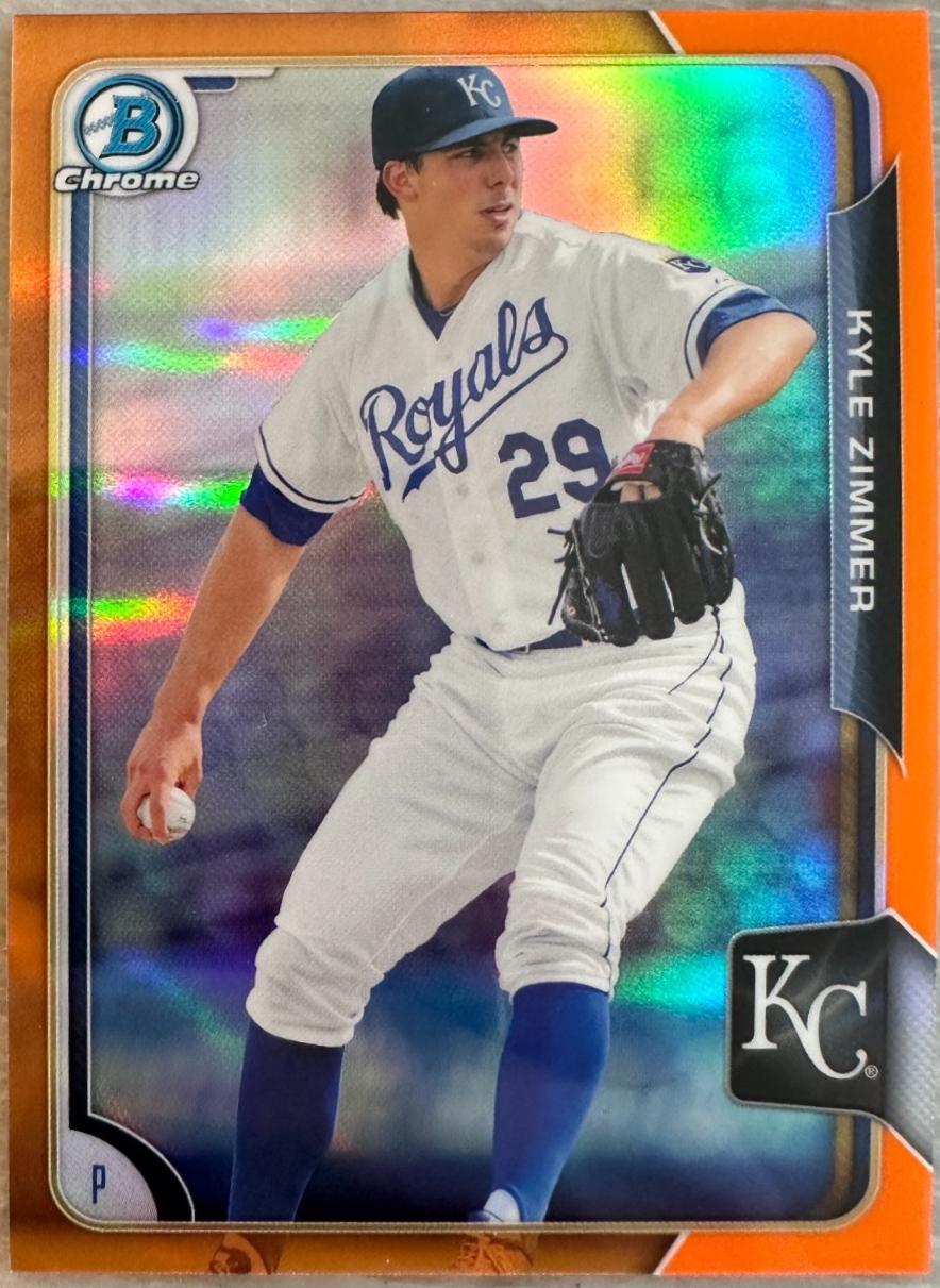 Kyle Zimmer [Orange Refractor] #BCP73