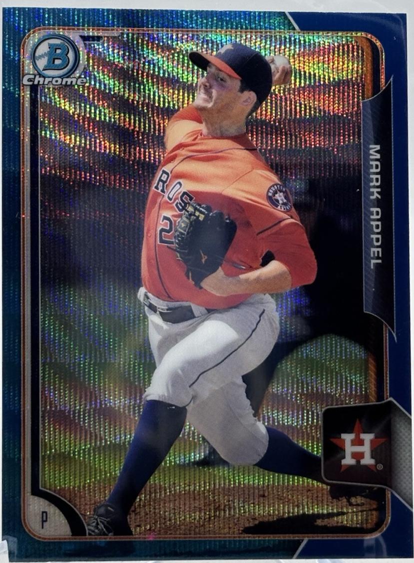 Mark Appel [Blue Wave Refractor] #BCP85