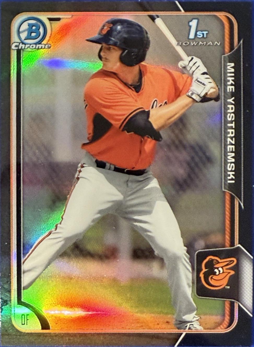 Mike Yastrzemski [Black Wave Refractor] #BCP138