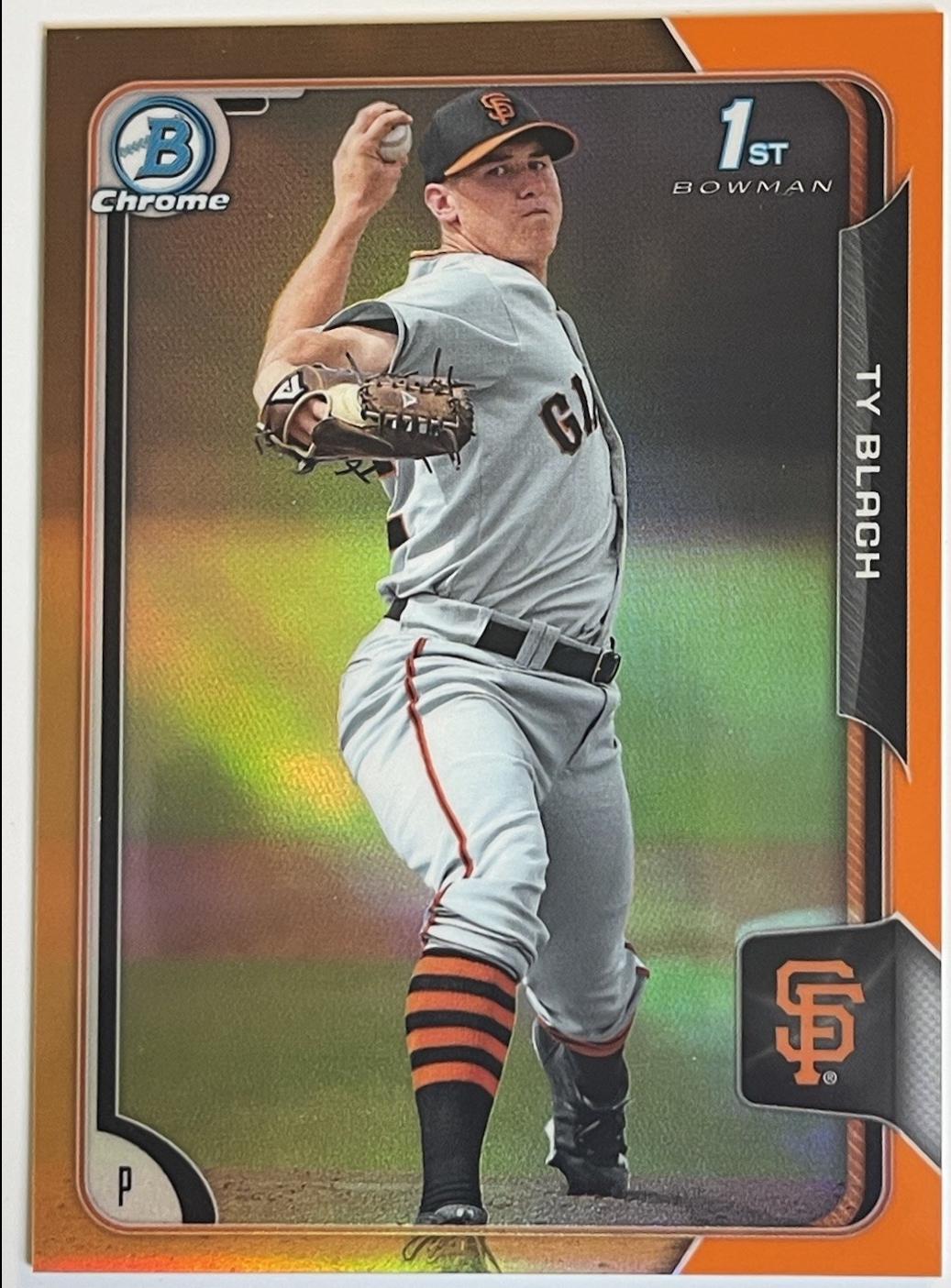 Ty Blach [Orange Refractor] #BCP24