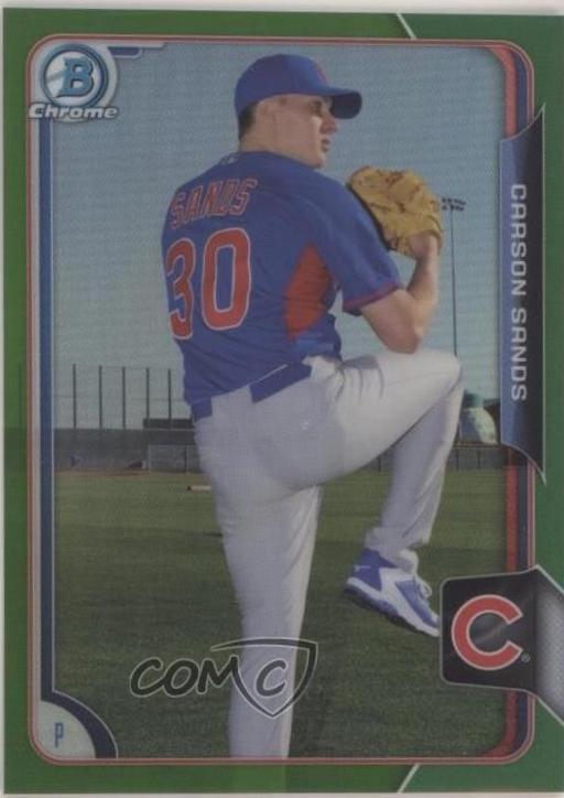 Carson Sands [Green Refractor] #190