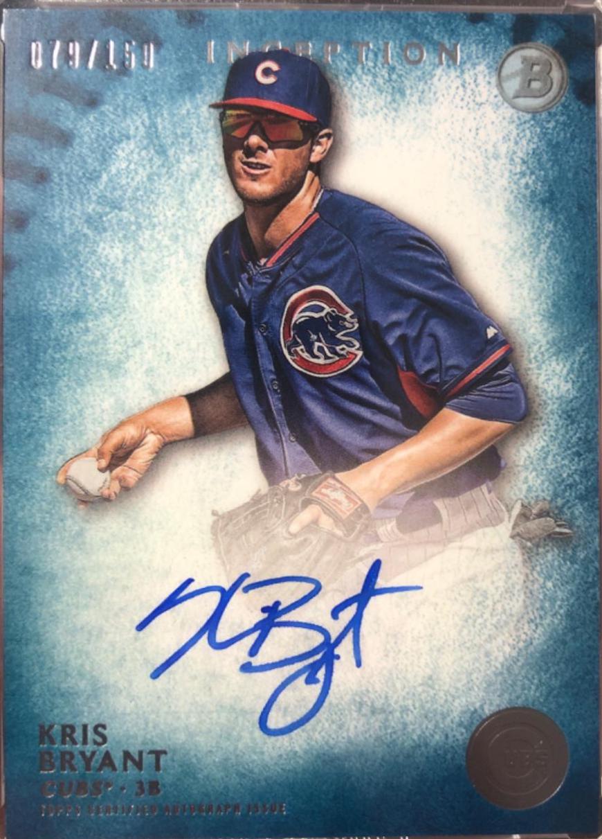 Kris Bryant [Blue] #PA-KB