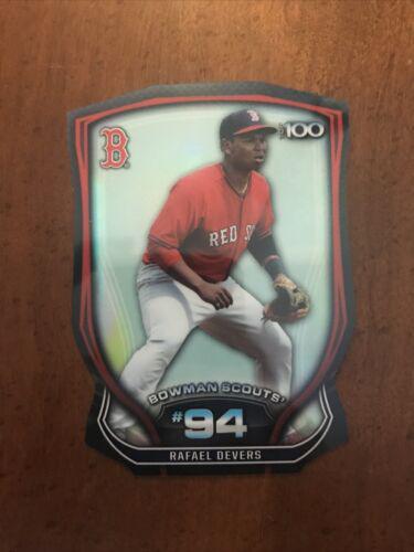 Rafael Devers [Die Cut Orange Autograph] #BTP94