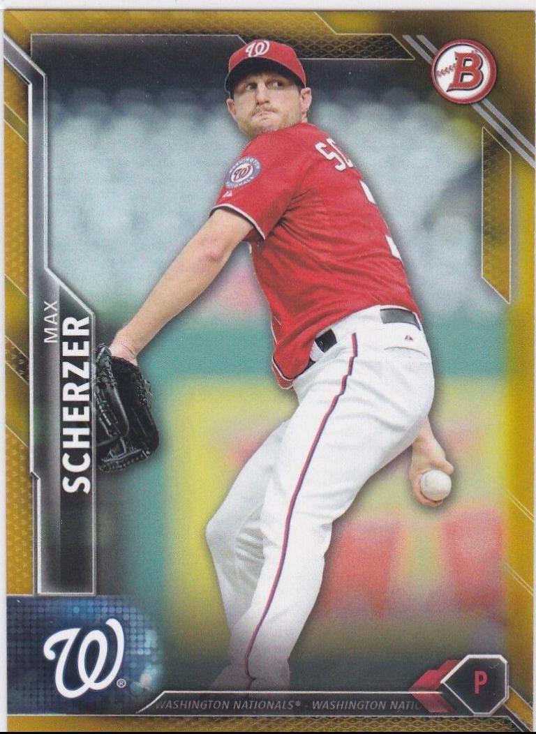 Max Scherzer [Gold] #95