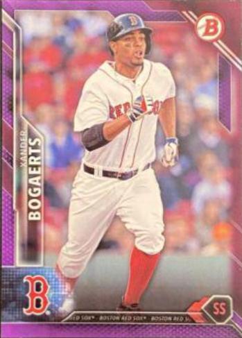 Xander Bogaerts [Purple] #16