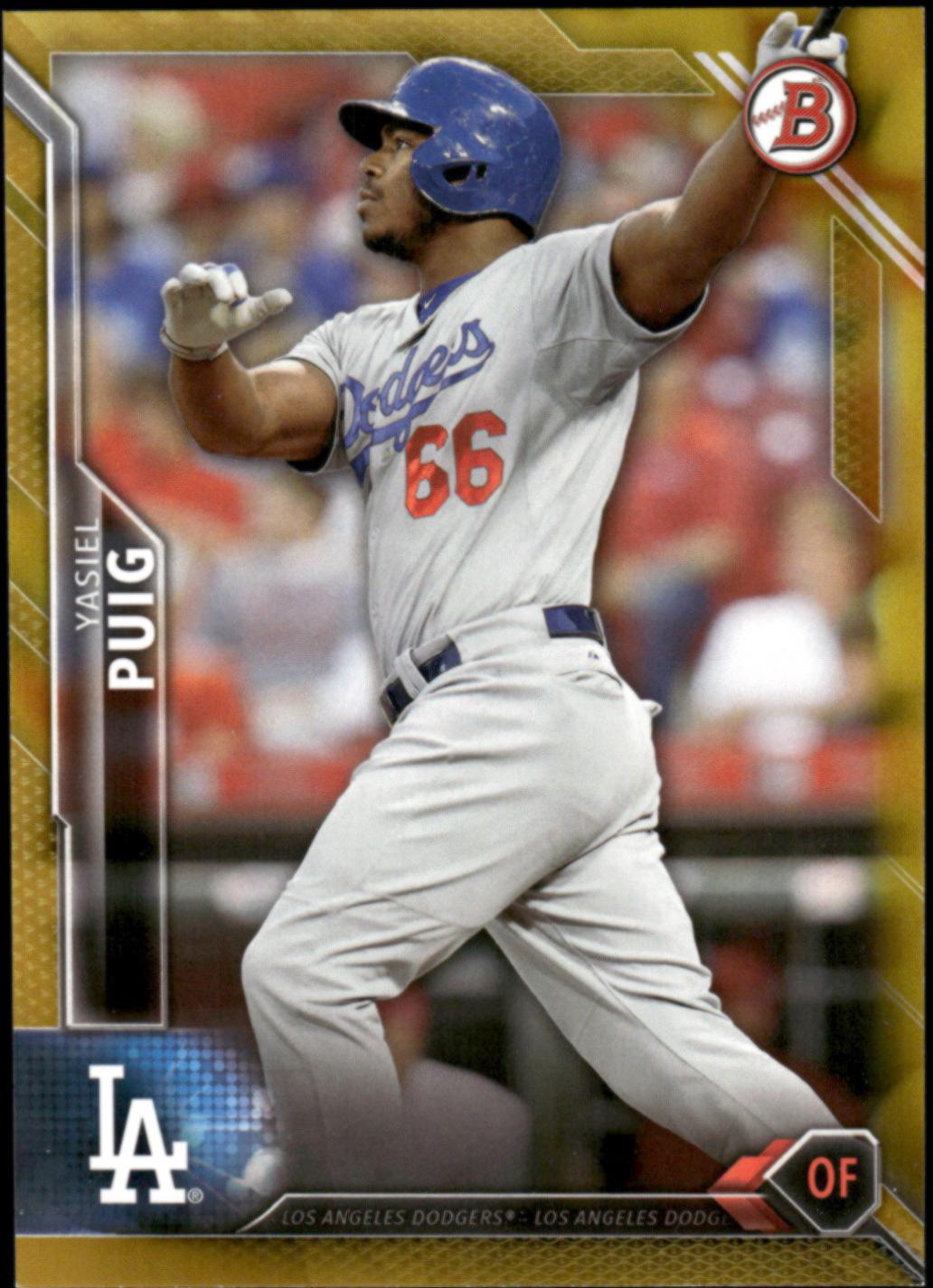 Yasiel Puig [Gold] #47
