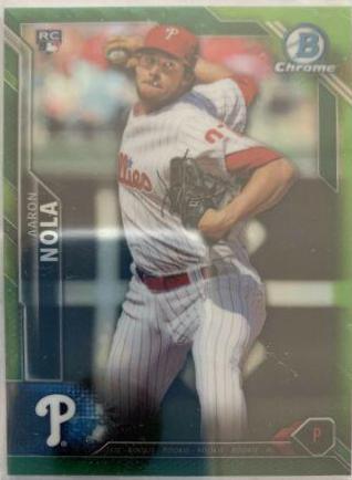 Aaron Nola [Green Refractor] #30