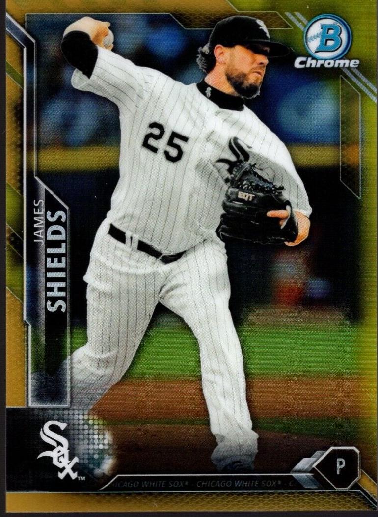 James Shields [Gold Refractor] #88