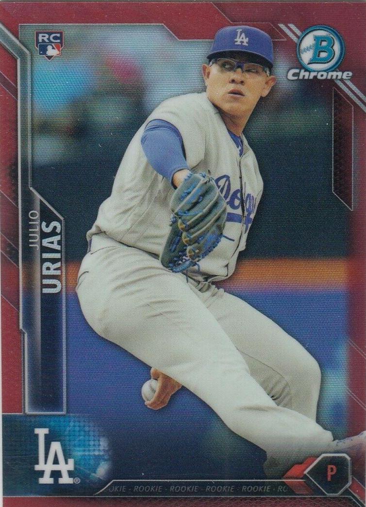 Julio Urias [Red Refractor] #60