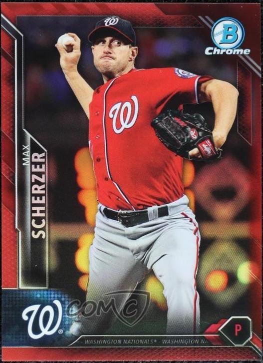 Max Scherzer [Red Refractor] #79