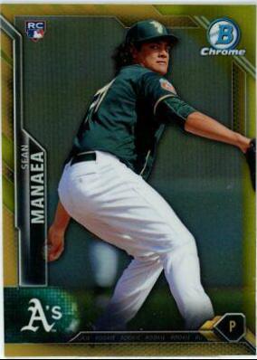 Sean Manaea [Gold Refractor] #71