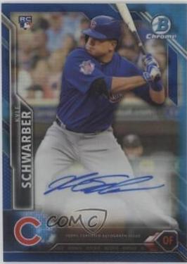 Kyle Schwarber [Blue Refractor] #BCAR-KS