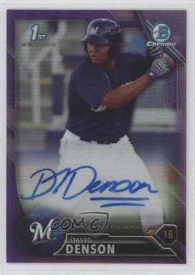 David Hess [Purple Refractor] #CPA-DH