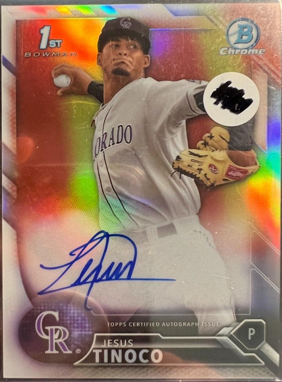 Jesus Tinoco [Refractor] #CPA-JT