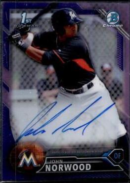 John Norwood [Purple Refractor] #CPA-JN