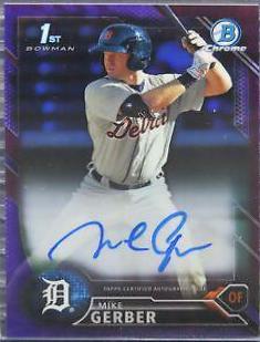 Mike Gerber [Purple Refractor] #BCAP-MG
