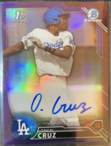 Oneal Cruz [Purple Refractor] #BCAP-OC