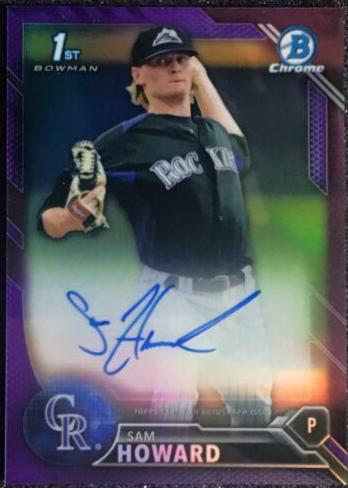 Sam Howard [Purple Refractor] #BCAP-SH