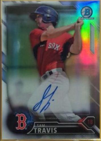 Sam Travis [Refractor] #BCAP-STR