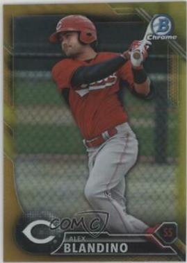 Alex Blandino [Gold Refractor] #BCP-119
