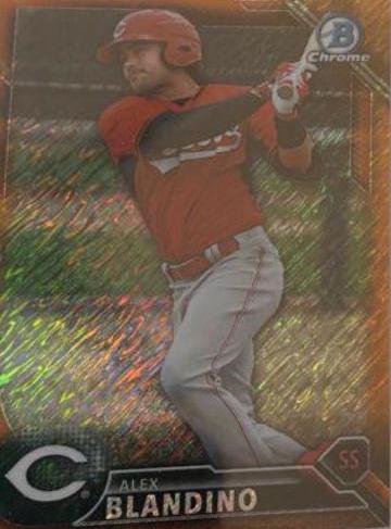 Alex Blandino [Orange Refractor] #BCP-119