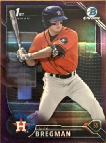 Alex Bregman [Purple Refractor] #BCP-4