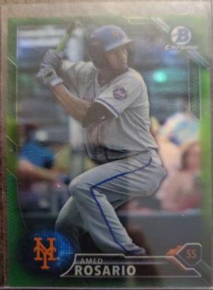Amed Rosario [Green Refractor] #BCP-95