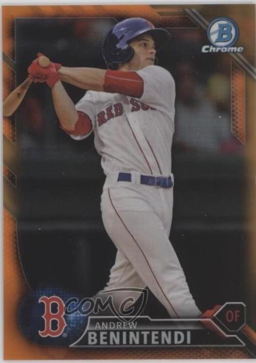 Andrew Benintendi [Orange Refractor] #BCP-62