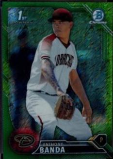 Anthony Banda [Green Shimmer Refractor] #BCP-51