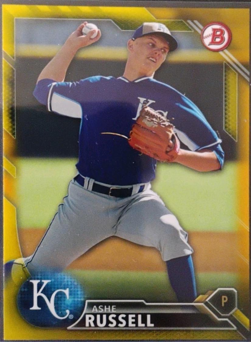 Ashe Russell [Gold Refractor] #BCP-75