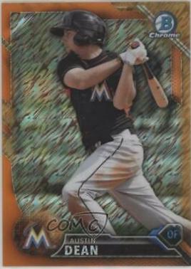 Austin Dean [Orange Shimmer Refractor] #BCP-146