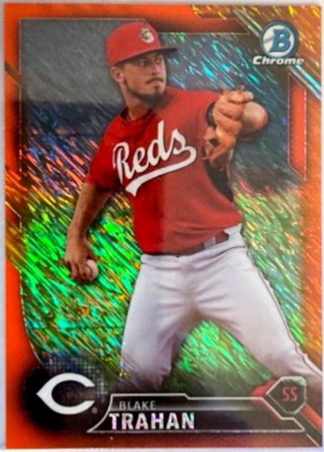 Blake Trahan [Orange Refractor] #BCP-163