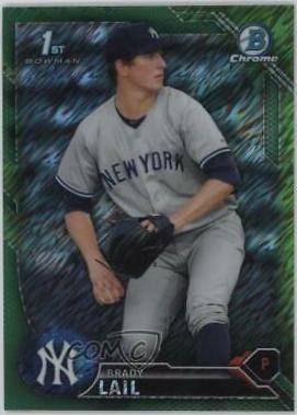 Brady Lail [Green Shimmer Refractor] #BCP-24
