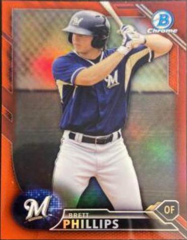 Brett Phillips [Red Refractor] #BCP-136