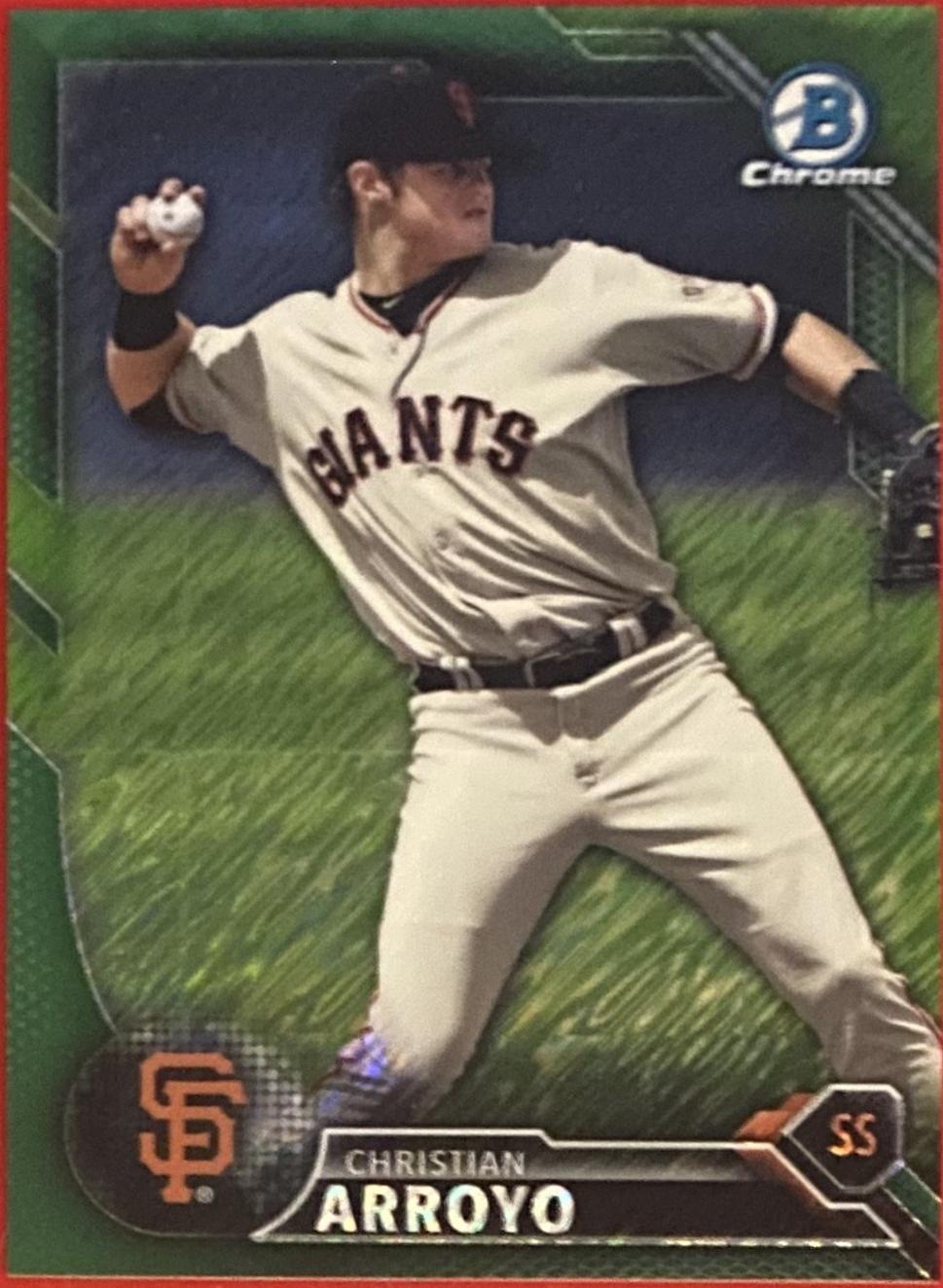 Christian Arroyo [Green Refractor] #BCP-134