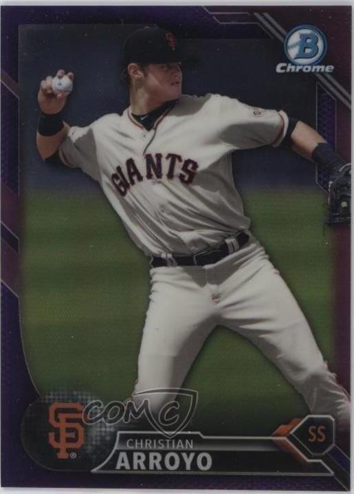 Christian Arroyo [Purple Refractor] #BCP-134