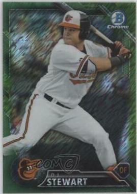 D.J. Stewart [Green Shimmer Refractor] #BCP-79