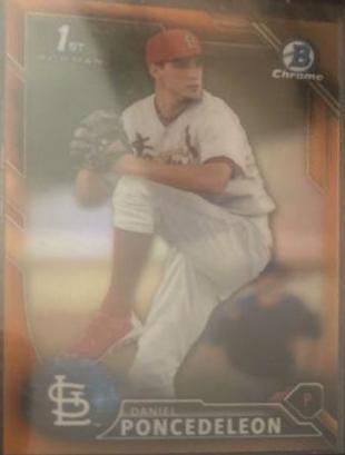 Daniel Poncedeleon [Orange Refractor] #BCP-53