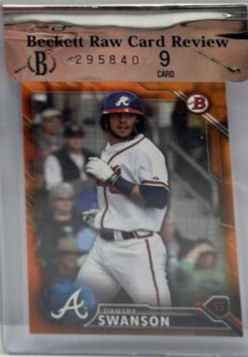 Dansby Swanson [Orange Refractor] #BCP-50