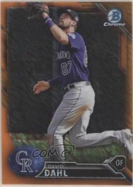 David Denson [Orange Shimmer Refractor] #BCP-30