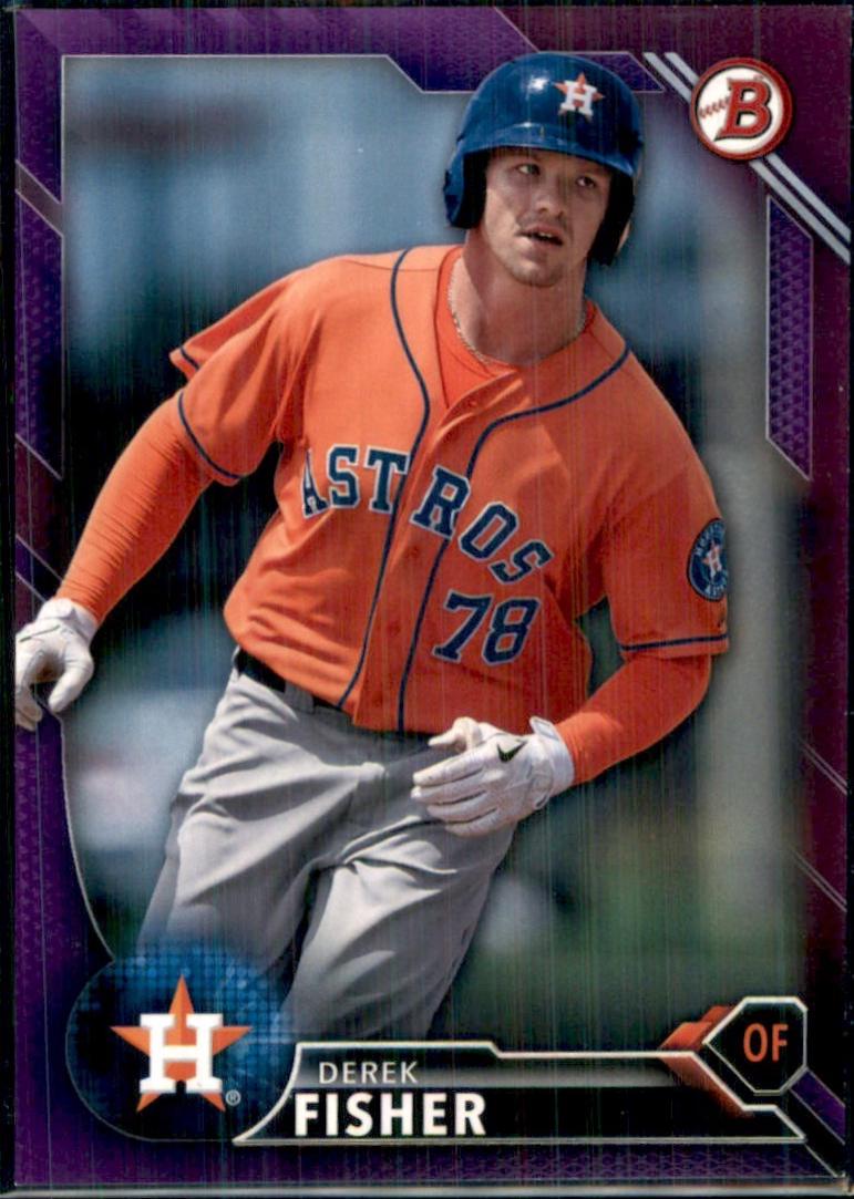 Derek Fisher [Purple Refractor] #BCP-125