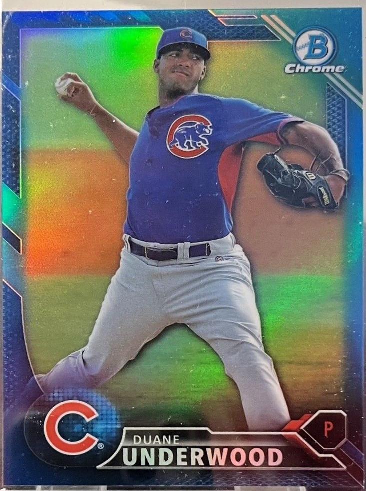 Duane Underwood [Blue Refractor] #BCP-101