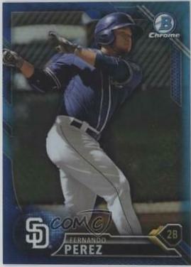 Fernando Perez [Blue Refractor] #BCP-128
