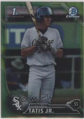 Fernando Tatis Jr. [Green Refractor] #BCP-17