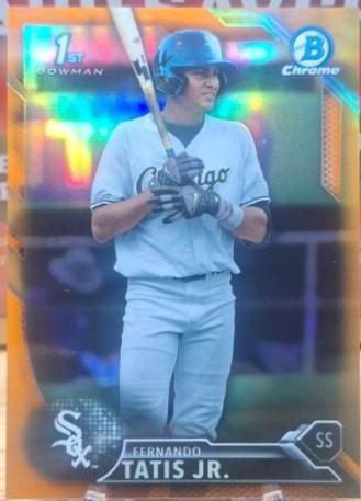 Fernando Tatis Jr. [Orange Refractor] #BCP-17
